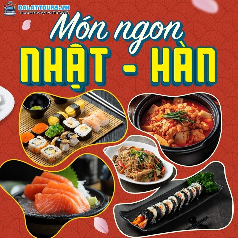 Buffet Nhật - Hàn tại quán Hoàng Yến