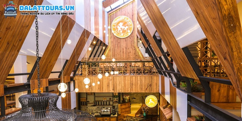 L’angfarm Buffet không gian đẹp