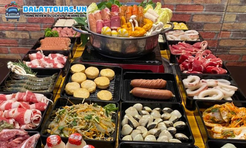 Buffet Hàn Quốc Hanbok Korean BBQ ngon