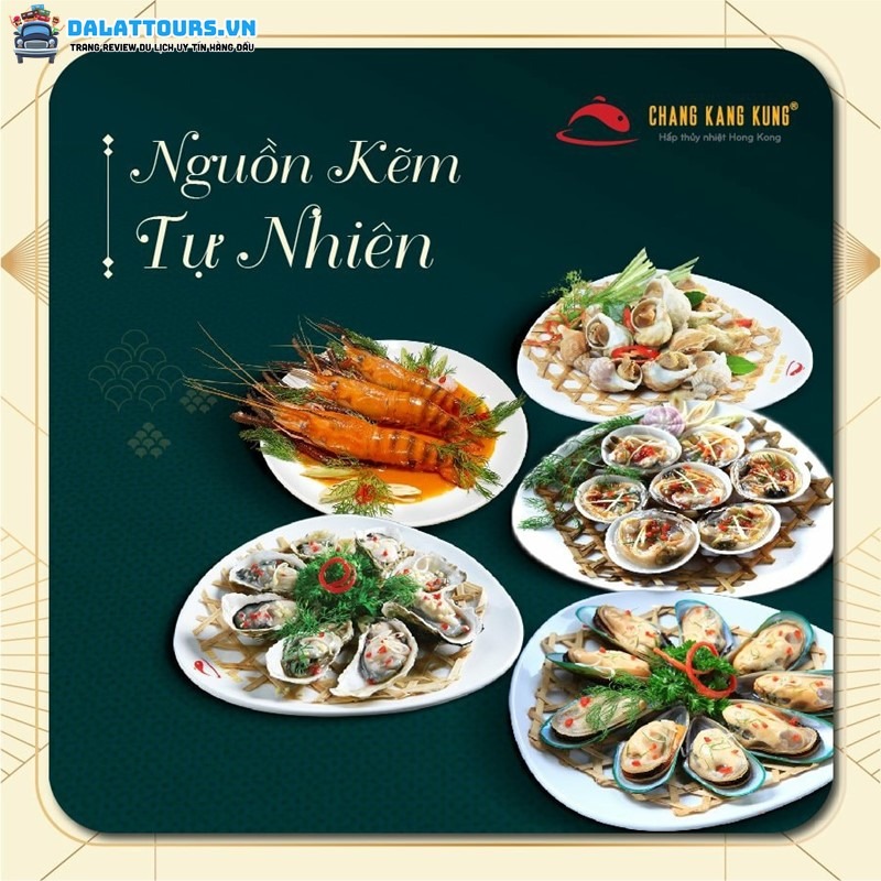 Hải sản tươi ngon tại Chang Kang Kung