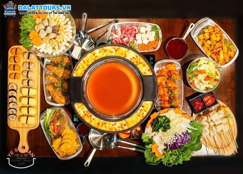 Buffet đặc sắc tại YE SO BAN 