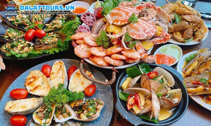 Menu buffet tại Grill & Cheer hấp dẫn