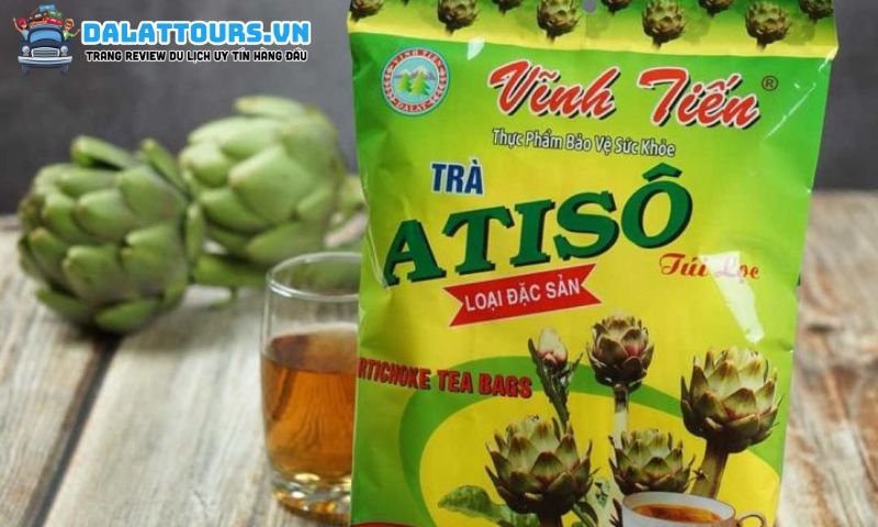 Vị trà Atiso Vĩnh Tiến đậm đặc