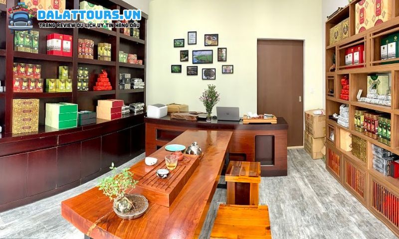 Showroom trà Long Đỉnh