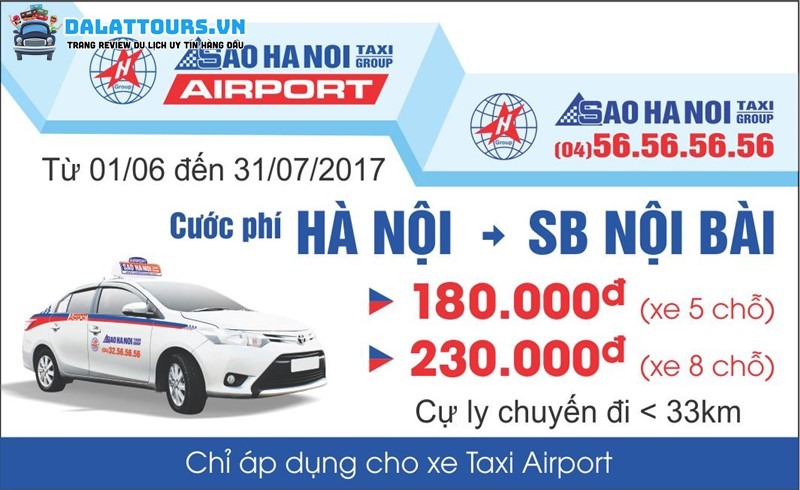 Tổng đài Taxi sao Hà Nội