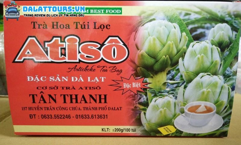 Trà hoa túi lọc atiso Tân Thanh