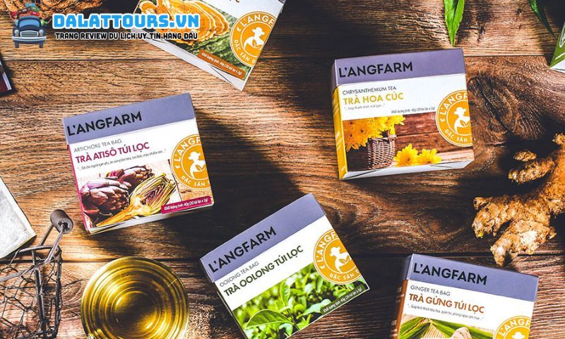 Hương vị Trà Atiso L’angfarm Store Đà Lạt